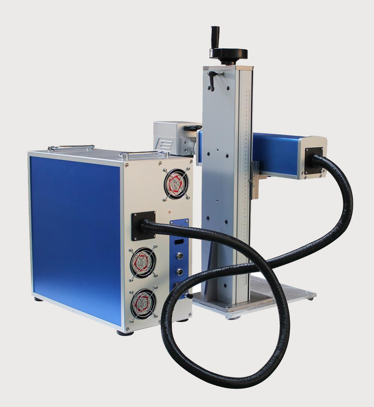 All In One Fiber Marking Machine , Laser Etching Machine For Metal High
