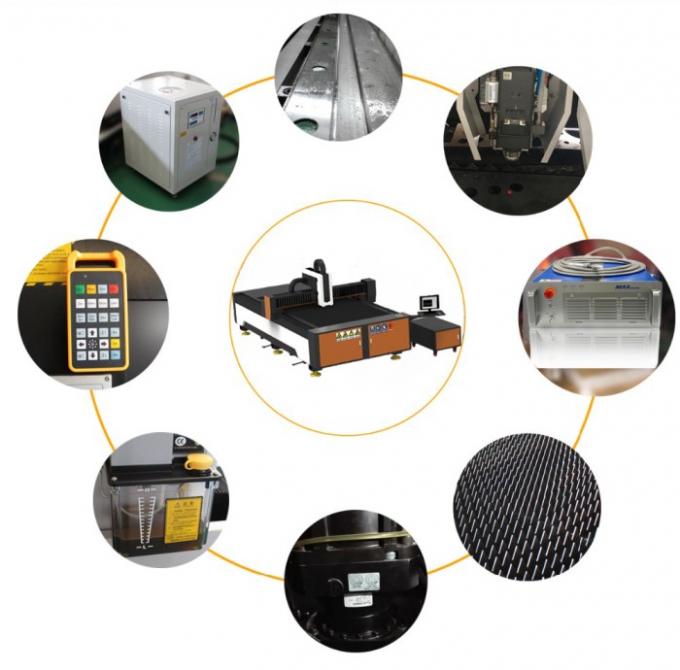 Stable Metal Cutting Laser Cutter , Z Axis Cnc Metal Laser Cutting Machine