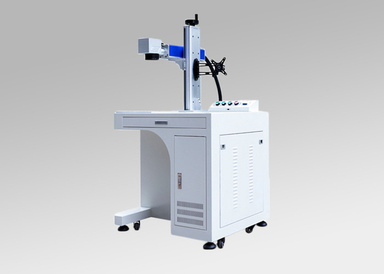 30w 50w Desktop Fiber Laser Marking Engraving Machine for Metallic