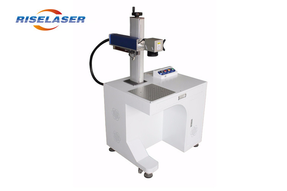 High Accuracy 20W Fiber Laser Etching Machine , Compact Metal Engraving Machine