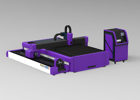 Linear Guide Rail Metal Fiber Laser Cutting Machine 1000W With Windows Operating System