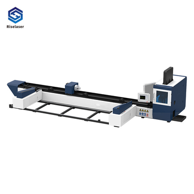 CNC Fiber Laser Tube Cutting Machine 1000w With Cypcut Controlling System