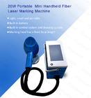 6KG Protable Animal Ear Tag Laser Marking Machine Fiber Laser Etching Machine 20w