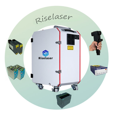 Air Cooling Laser Cleaning Rust Machine 200w 100w MOPA Pulsed Fiber Laser