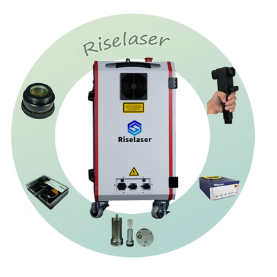 Industrial Rust Removal Laser Cleaning Machine 100w 200w Air Cooling Method