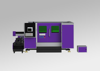 2KW Cnc Fiber Laser Cutter , Laser Cutting And Engraving Machine With Exchange Table