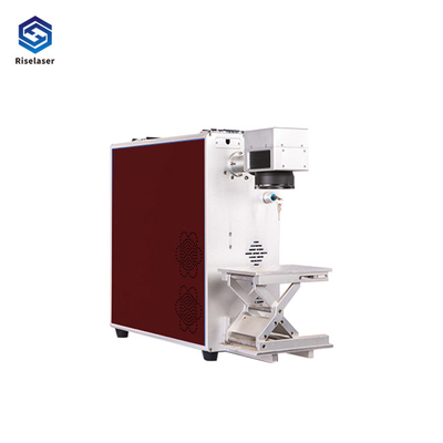 High Precision Fiber Laser Metal Engraving Marking Machine 30w 50w CE Certificated