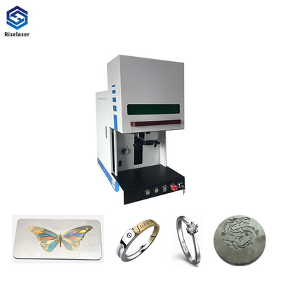 Air Cooling 1064nm Fiber Laser Metal Engraving Marking Machine