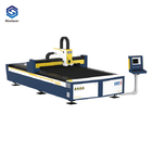 Single Platform Cnc Fiber Laser Cutting Machine , Metal Sheet Cutter 1000W 1500W 2000W