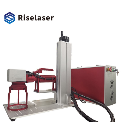 Portable 20w Fiber Laser Marking Machine For Metal Stainless Steel Brass Aluminium