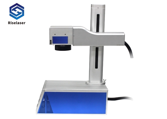 Mini Portable Max 20W 30W Metal Plastic Fiber Laser Marking Machine