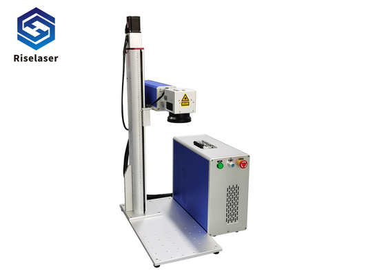 220V 50HZ 50W Fiber Laser Marking Machine Auto Lift And JPT Source