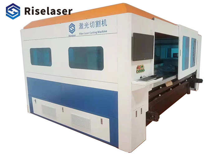 1500w Stainless Steel Sheet Metal Fiber Laser Cutting Machine With Exchange Platfrom