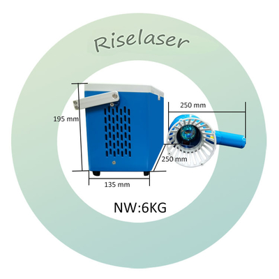 Portable 20w Fiber Laser Engraving Machine Stainless Steel Laser Marking Machine