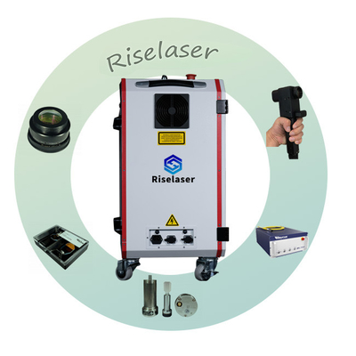 Easy Moving Laser Cleaning Machine Laser Rust Removal Machine With Trolley Case