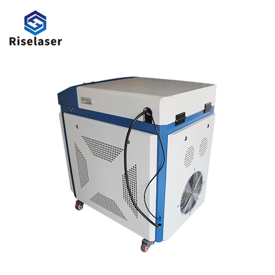 Professional Fiber Laser Cleaning Machine Large Format High Speed Metal Laser Descaling Machine
