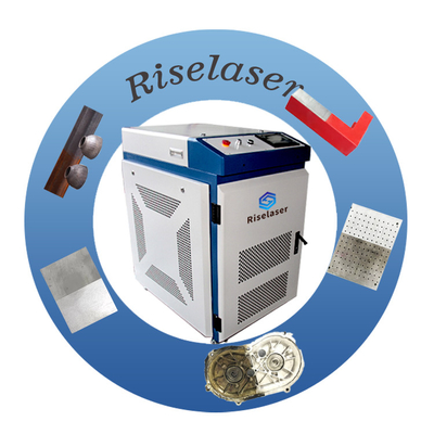 Professional Fiber Laser Cleaning Machine Large Format High Speed Metal Laser Descaling Machine