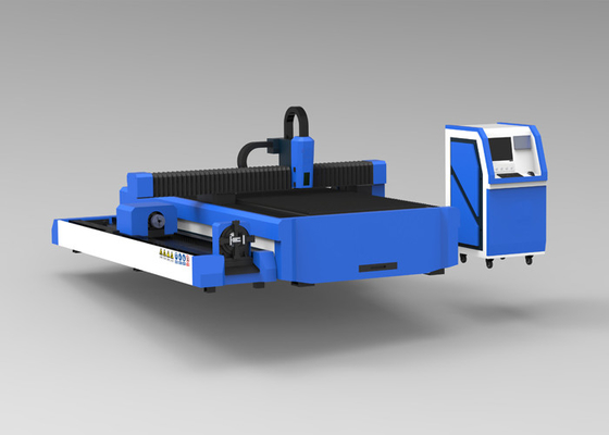 500W Metal Fiber Laser Cutting Machine Blade Table With Light Path System