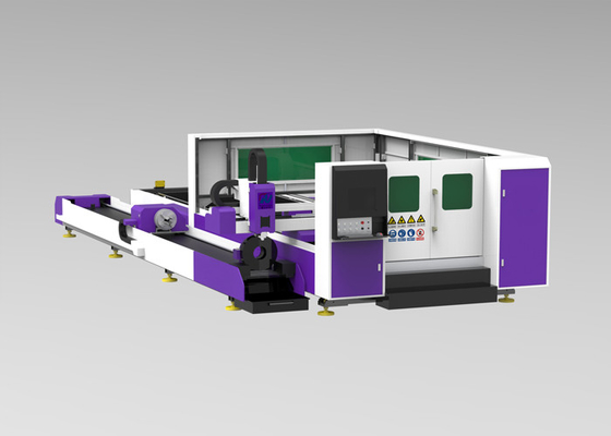 6000mm Metal Tube Laser Cutting Machine Automatic Focus High Precision