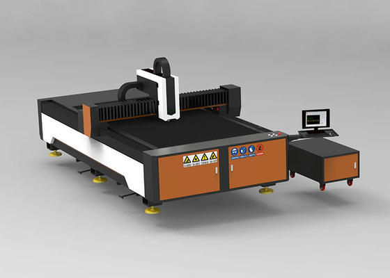 380V / 50Hz Laser Steel Cutting Machine , Smart Fiber Optic Laser Cutter