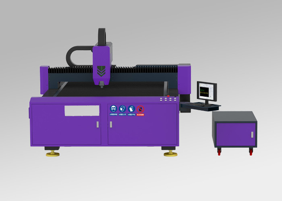 Mechanical Cnc Fiber Laser Cutting Machine with Ball Screws Transmission