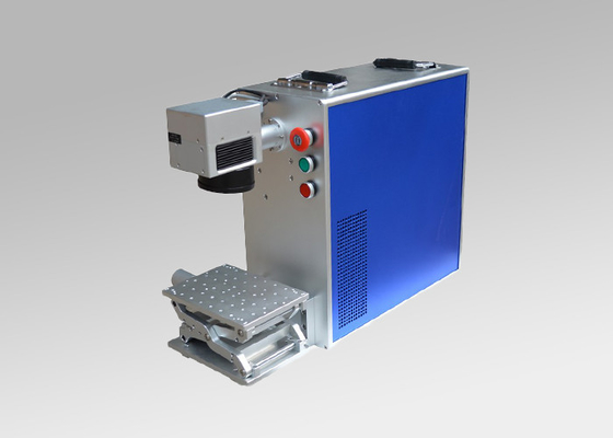 Adjustable Table Fiber Laser Marking Machine Air Cooling for Auto Parts