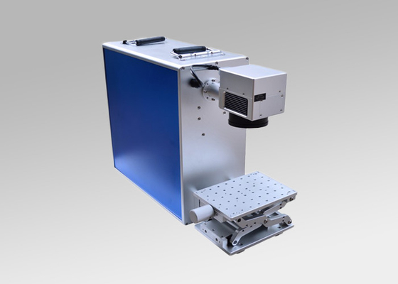 20 Watt Mini Fiber Laser Marking Machine 20KHz-80KHz With Air Cooling Mode