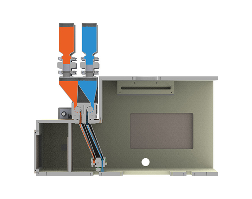 Changeable Soft Blades 3D Metal Printing Machine For Multi - Material Direct Molding