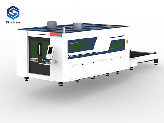 Space Saving Sheet Metal Laser Cutting Machine 380v 1080nm With Light Path System