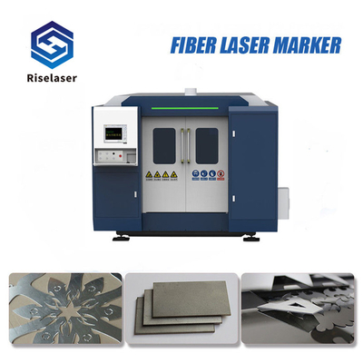 Fully Enclosed Industrial Laser Cutting Machine Exchange Table High Precision
