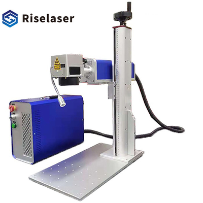 Energy Saving 50 Watt Fiber Laser Marking Machine With Raycus Jpt Source