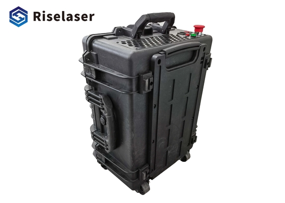 Suitcase 100W JPT Portable Laser Cleaning Machine 28KG Weight