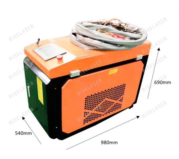 1000w Laser Rust Removal Machine CW For Cleaning Rusty Metal Car Shipbuilding Industry